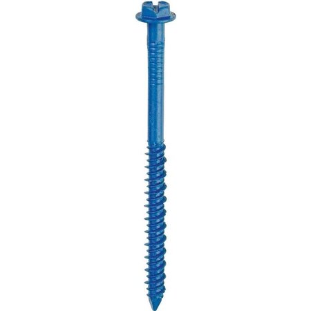 TAPCON Tapcon Masonry Screw, Hex, Steel Climaseal Coated 24325